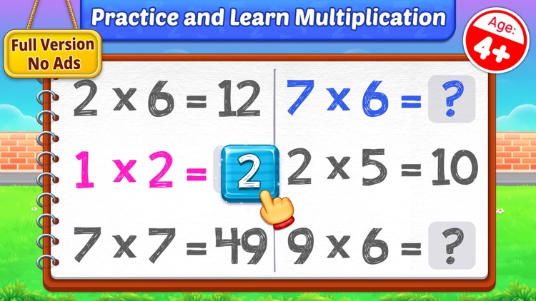 Multiplication Kids: Math Game