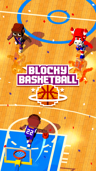 Blocky Basketball Fre... screenshot1