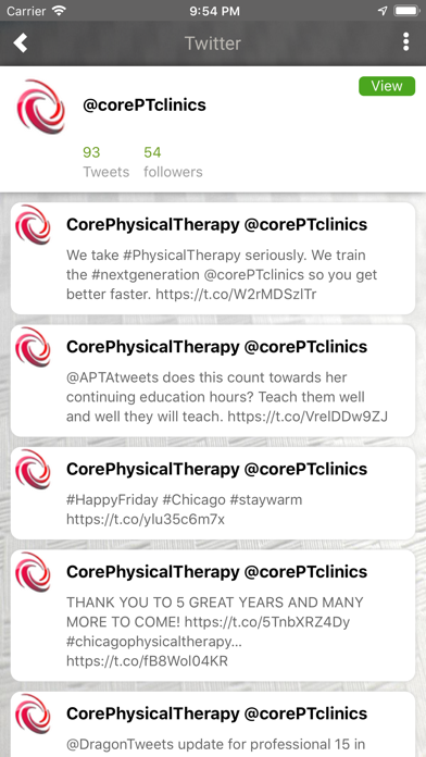 Core Physical Therapy Clinics screenshot 3