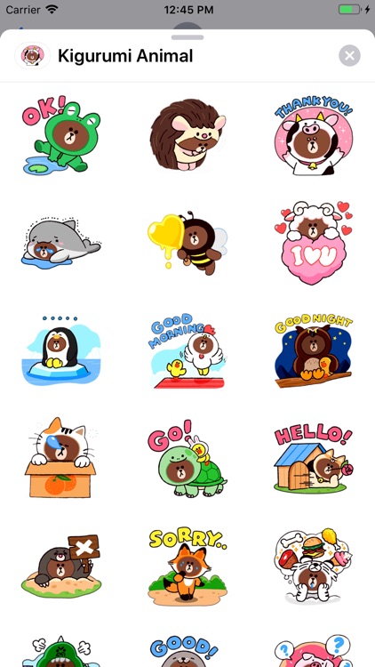 Kigurumi Animal Sticker Pack