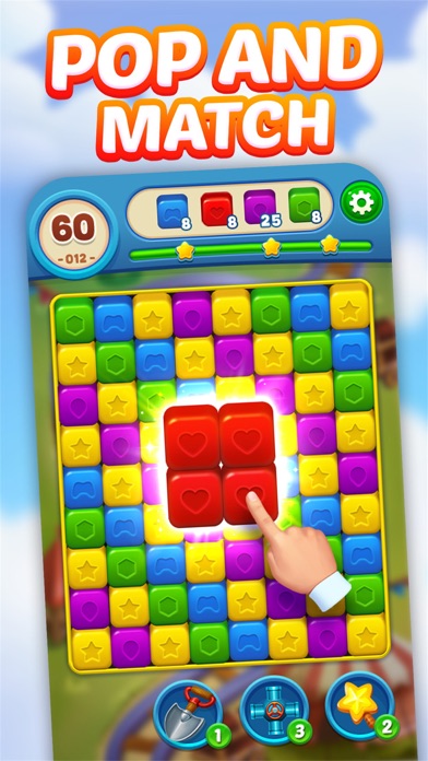 Toy Brick Crush - Tapping Game Screenshot 1