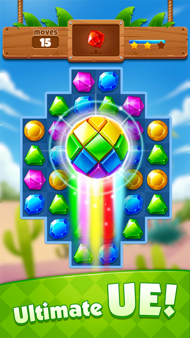 Jewel Adventure - Match 3 Game screenshot 2