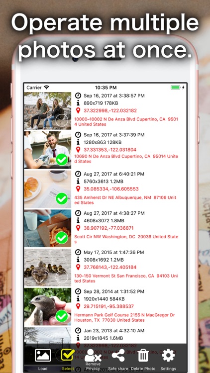 Exif delete - Photo Secure screenshot-3
