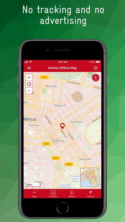 Athens Offline Map