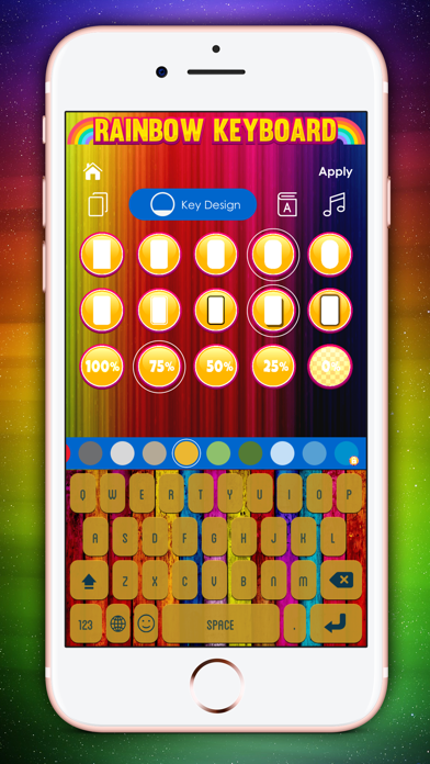 How to cancel & delete Rainbow Keyboard Color Changer from iphone & ipad 2