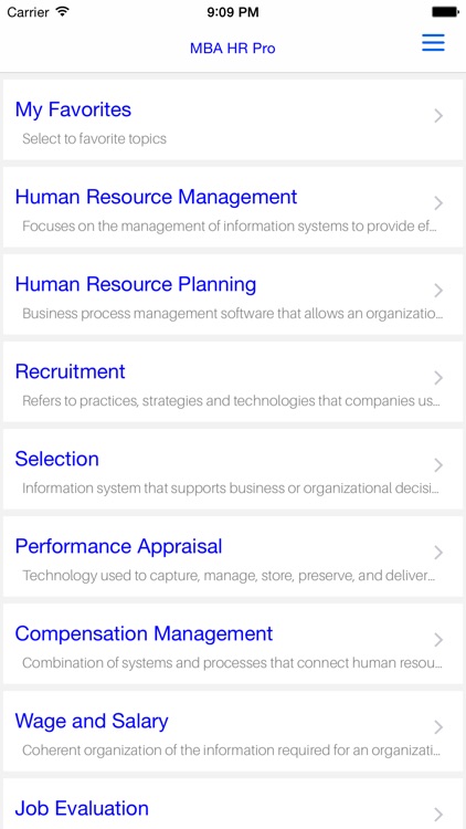 MBA Human Resources Management screenshot-4