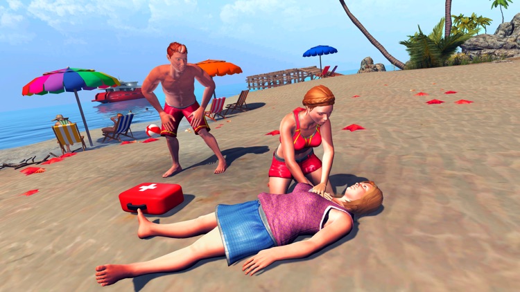 Emergency Beach Rescue Game screenshot-5
