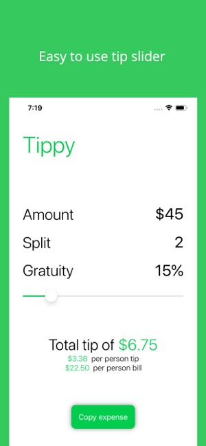 Tippy - Simple Tip Calculator(圖1)-速報App