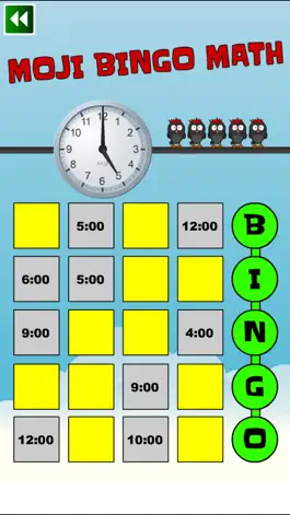 Game screenshot Moji Bingo Math apk
