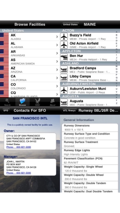Airports 4 Pilots Pro review screenshots