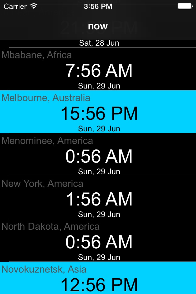 WorldZones - Timezones screenshot 2