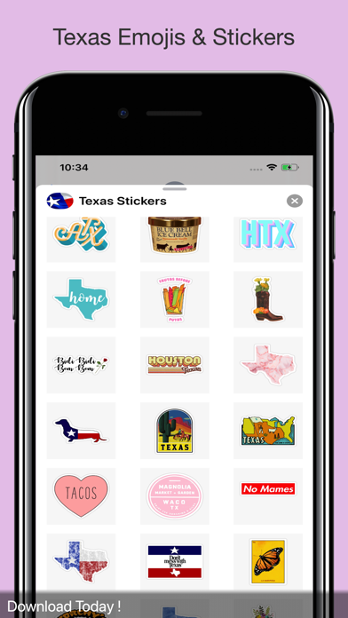 Texas Sticker screenshot 3