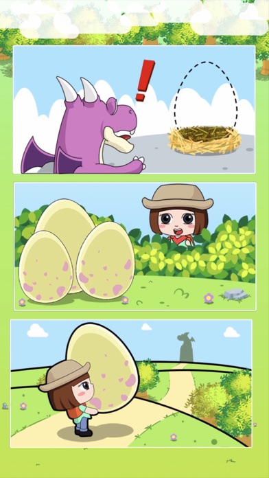 Bella save the dinosaur egg