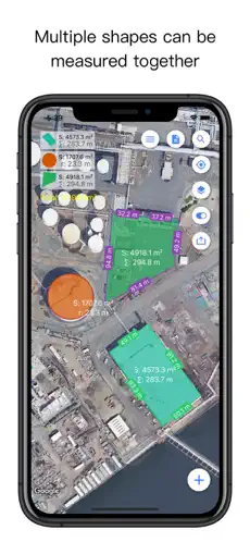 Captura de Pantalla 3 Planimeter Pro for map measure iphone