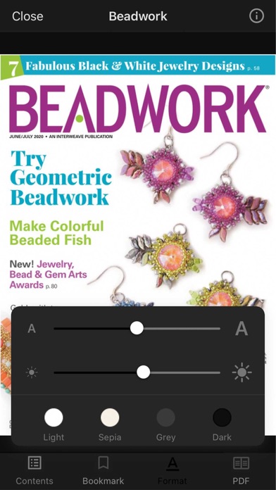 Beadwork Magazine screenshot 3