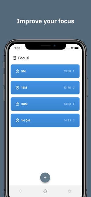 Focusi: 讀書用計時器(圖1)-速報App