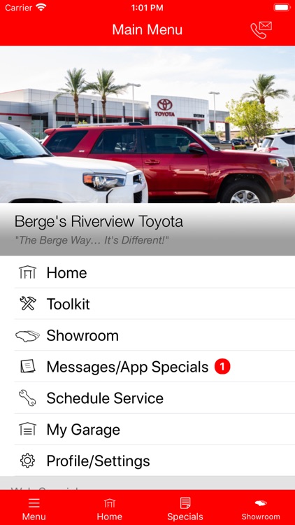 Berge Toyota MLink screenshot-3