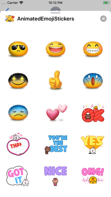 Animated Emojis and Stickers