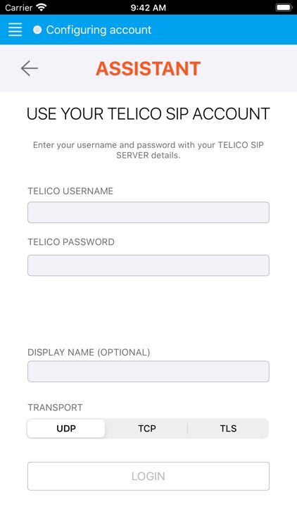 Telico Mobile Client