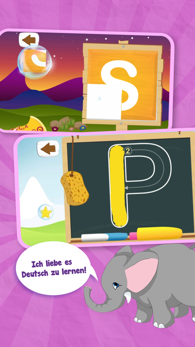 Das deutsche Alphabet - Kinder Screenshot on iOS
