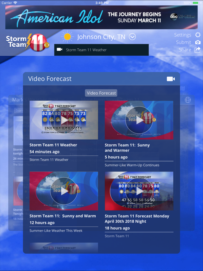 WJHL Weather App