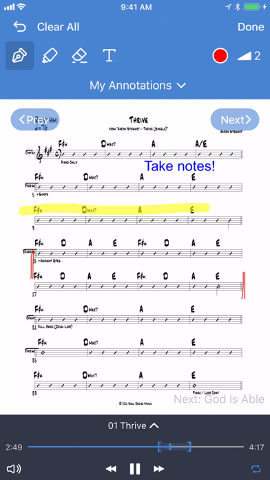 How to cancel & delete Planning Center Music Stand from iphone & ipad 3