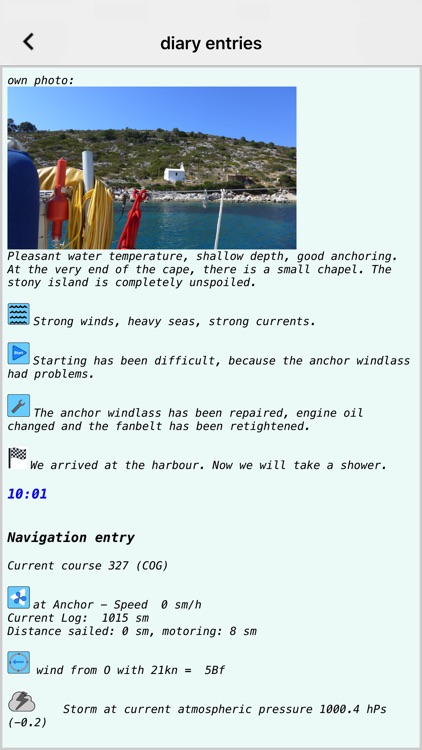 Sailing Logbook and Diary screenshot-6