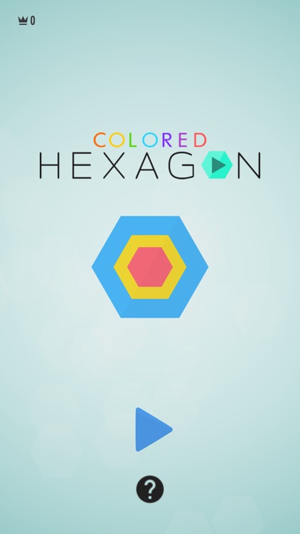 Colored Hexagon