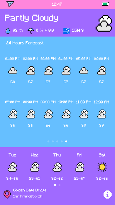 Pixel Weather - Forecast Screenshot 9