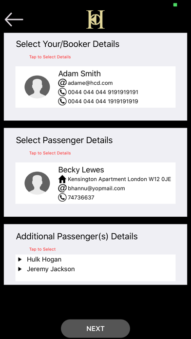 HCD Passenger & Booker app screenshot 4