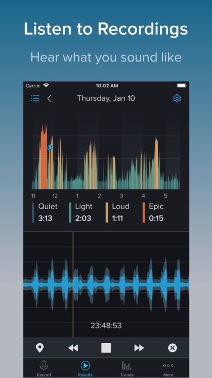 SnoreLab : Record Your Snoring screenshot-3