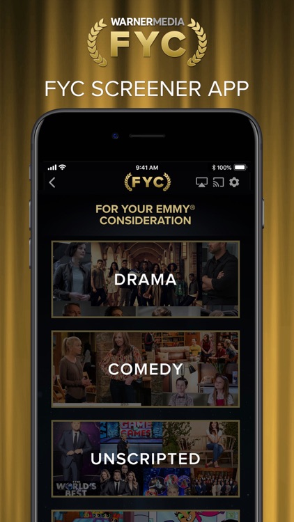 WarnerMedia Awards Screeners