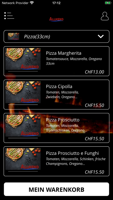 Allmend Pizza Kebab screenshot 2
