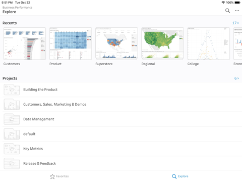 Tableau Mobile for Intune screenshot 2