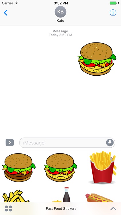 Fast Food Stickers!