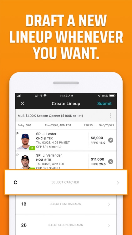 DraftKings Fantasy Sports