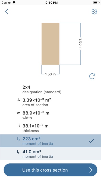 Deflection Beam Calculator screenshot-7