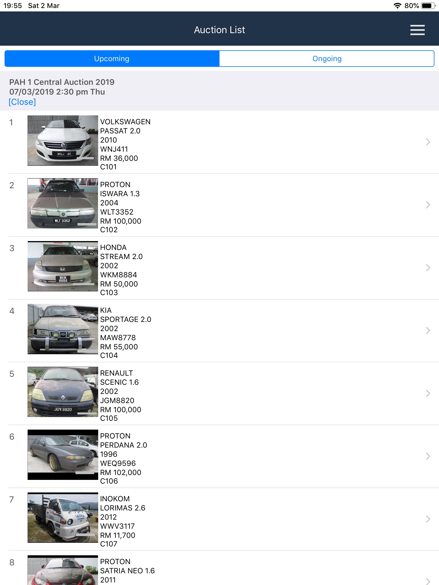 PAH AutoAuction screenshot 2