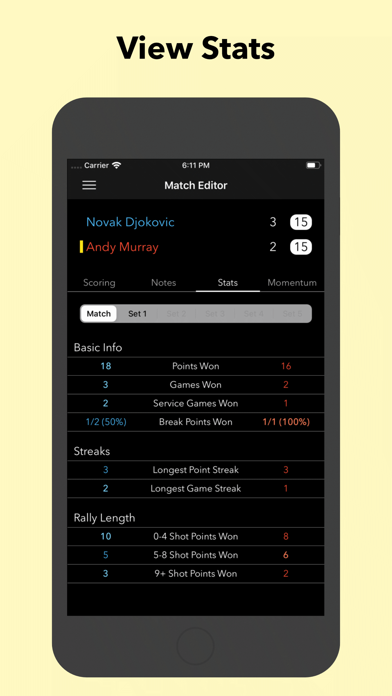 My Match Data screenshot 3