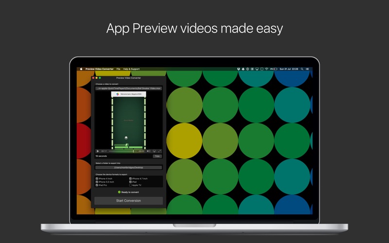 App Preview Video Converter review screenshots