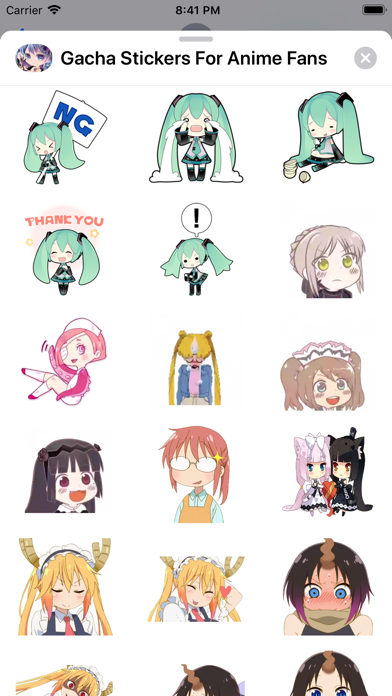Otaku Anime Stickers & Emoji screenshot 3