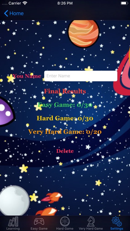 Space items book screenshot-4