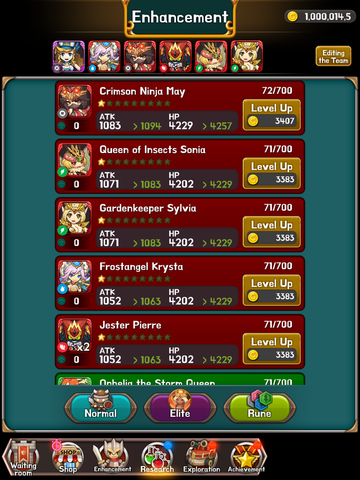 Idle merge heroes