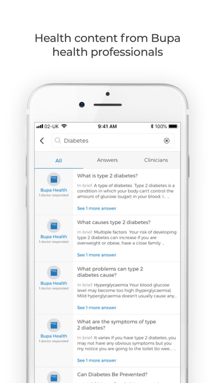Bupa Touch screenshot-3