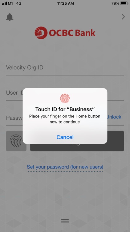 OCBC Business Mobile Banking