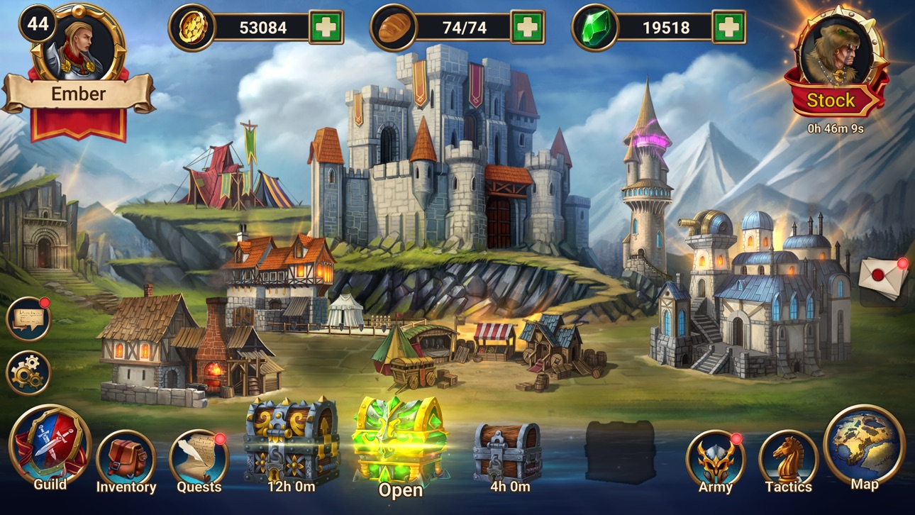 Chaos Lords: Tactical RPG Hack screenshot 1 - iOS game interface