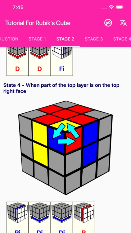 Tutorial For Rubik's Cube screenshot-3