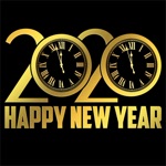 2020 Happy New Year - Stickers