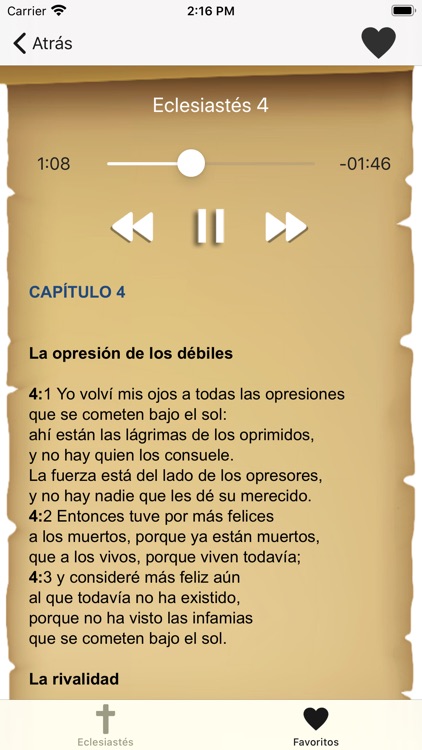 Biblia: Eclesiastés screenshot-3