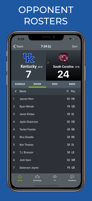 Kentucky Football Schedules(圖9)-速報App